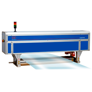 Misurazione dello spessore nell'estrusione di pellicole estensibi Sistemi di misurazione e ispezione per plastica e pellicola